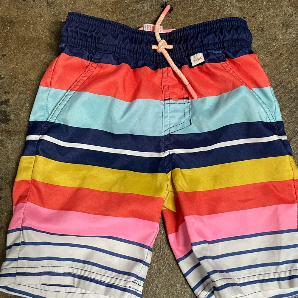 Cat & Jack multicolored xsmall (4/5) boys swim trunks